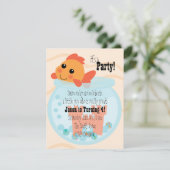Goldfish in a Bowl Kaart (Staand voorkant)