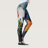 Goldfish in Japan Leggings (Rechts)