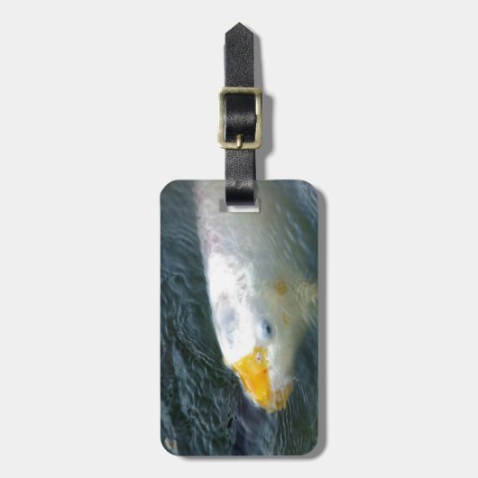 Goldfish in Lake Bagagelabel (Voorkant verticaal)