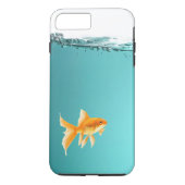 Goldfish iPhone X/8/7 plus stevige Hoesje (Achterkant)