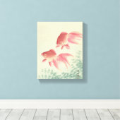 Goldfish Japanse Woodblock Print (Insitu (Houten vloer))