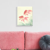 Goldfish Japanse Woodblock Print (Insitu (Woonkamer))