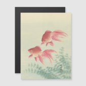 Goldfish  Japanse Woodblock Print (Voorkant / Achterkant)