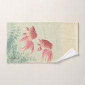Goldfish Japanse Woodblock Print Bad Handdoek (Handdoek)
