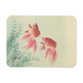 Goldfish  Japanse Woodblock Print Magneet (Horizontaal)