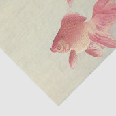 Goldfish  Japanse Woodblock Print Tissuepapier (Detail)