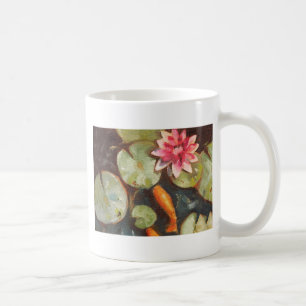 Goldfish Koi Pond Water Lilies Koffiemok