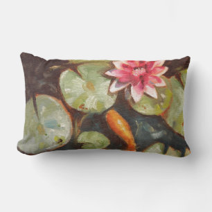 Goldfish Koi Pond Water Lilies Kussen