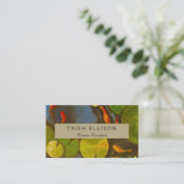 Goldfish Koi Pond Water Lilies Visitekaartje (Staand voorkant)