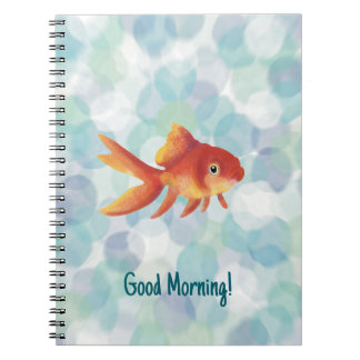 Goldfish Notizbuch im Watercolor+Style Notitieboek
