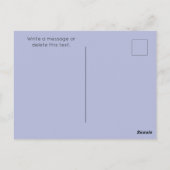 Goldfish op Seigaiha Pattern Japans gepersonalisee Briefkaart (Achterkant)