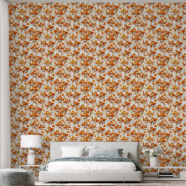 Goldfish Patroon Behang en Gordijn