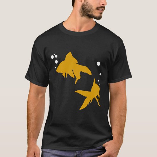 Goldfish Pattern Don be Koi T-shirt (Voorkant)