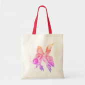 Goldfish Pet Aquarium of pond visblauwe golven Tote Bag (Voorkant)