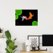 Goldfish poster (Thuiskantoor)