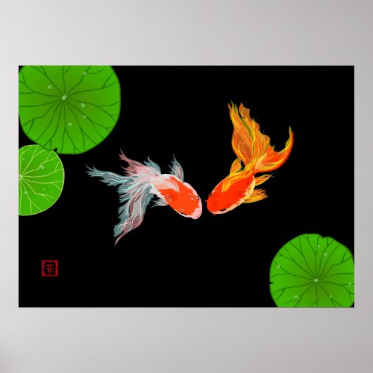 Goldfish poster (Voorkant)