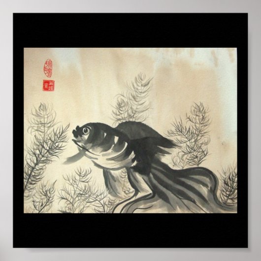 Goldfish Poster Print (Voorkant)