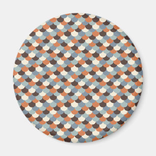Goldfish Scales Vector Art Magneet
