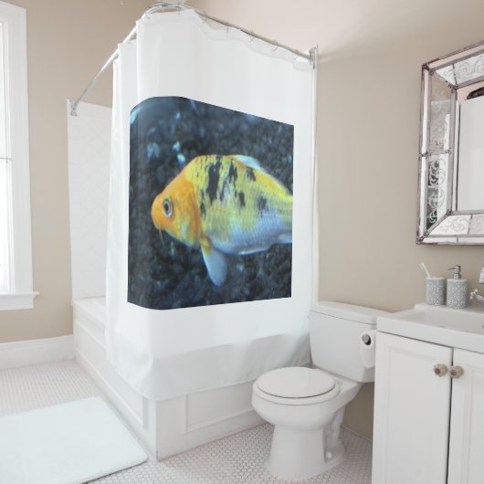 Goldfish Shower Curtain Douchegordijn (In situ)