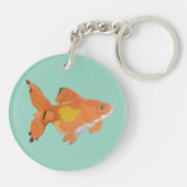 Goldfish Sleutelhanger (Achterkant)