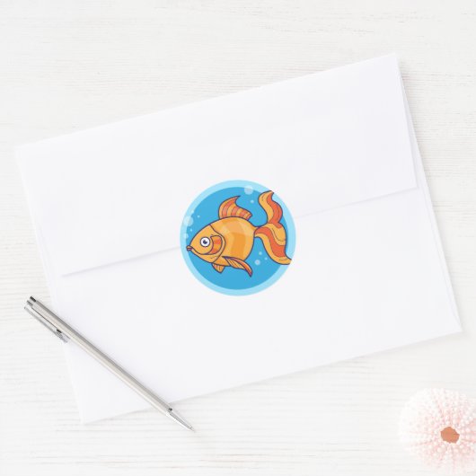 Goldfish Stickers (Envelop)