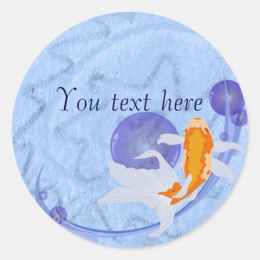 Goldfish Stickers (Voorkant)