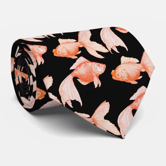 Goldfish Stropdas (Opgerold)