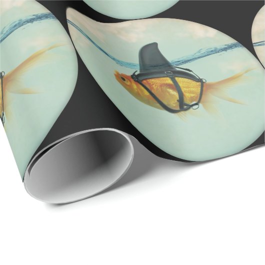 Goldfish with a Shark Fin Cadeaupapier (Rol Hoek)