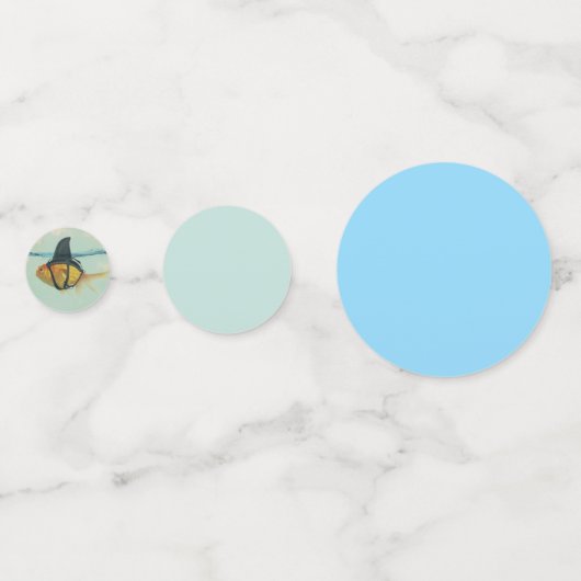 Goldfish with a Shark Fin Confetti (Voorkanten)