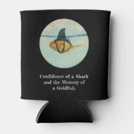 Goldfish with a Shark Fin Confetti Blikjeskoeler