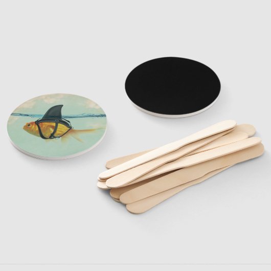 Goldfish with a Shark Fin Handwaaier (Niet-gemonteerd)