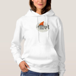 Goldfish with a Shark Fin Hoodie
