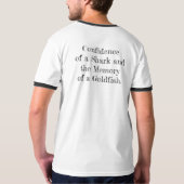 Goldfish with a Shark Fin T-shirt (Achterkant volledig)