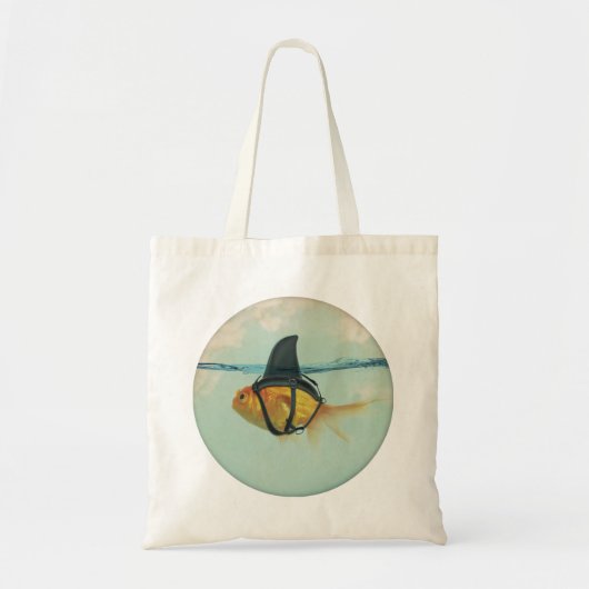 Goldfish with a Shark Fin Tote Bag (Voorkant)