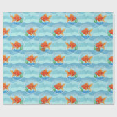 Goldfish Wrapping Paper Cadeaupapier (Vlak)