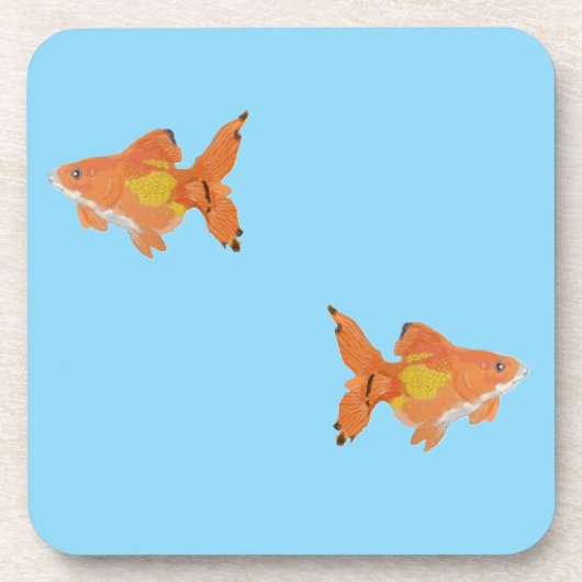 goldfishes bier onderzetter (Voorkant)