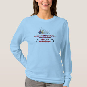 GoldHeart-dames, 20e Jubileum lange hoes T-shirt