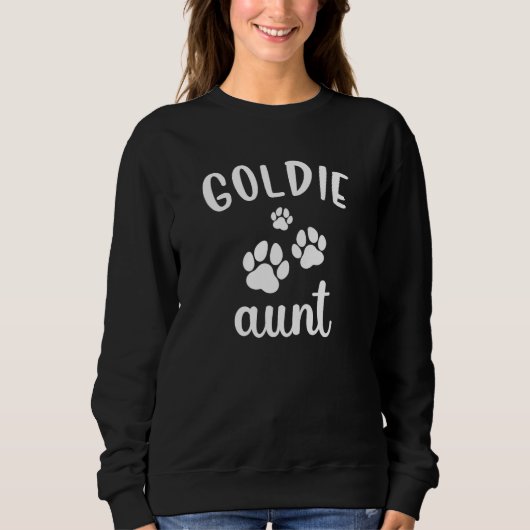 Goldie Aunt Cute Dog Golden Retriever Trui (Voorkant)