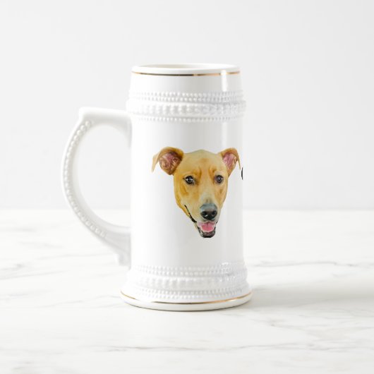 Goldie Cay stein Bierpul (Links)