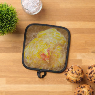 Goldie de kip pannenlap