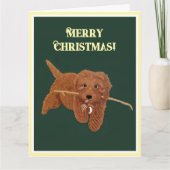 Goldie Doodle Greeting Card Kaart (Voorkant)
