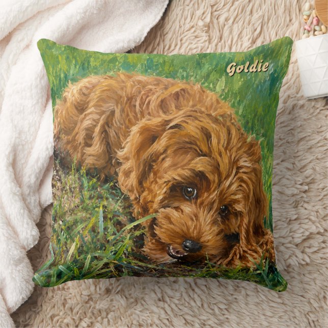 Goldie Doodle Groot Kussen (Deken)