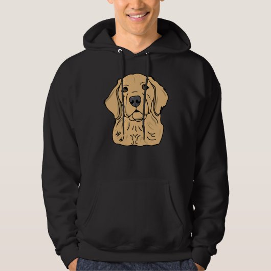 Goldie Golden Retriever 521 Hoodie (Voorkant)