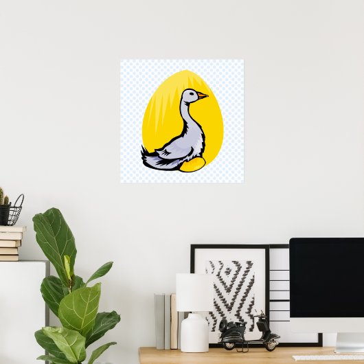 Goldie Goose Poster (Thuiskantoor)