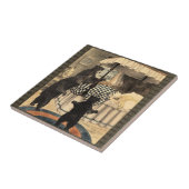 Goldie Locks Three Bears Fairytale Tegeltje (Zijkant)