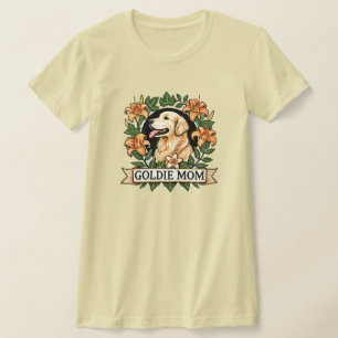 Goldie Moeder Gouden Retriever Hond Moeders T-shirt