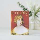 Goldie Song Briefkaart (Staand voorkant)