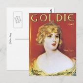 Goldie Song Briefkaart (Voorkant / Achterkant)
