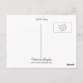 Goldie Song Briefkaart (Achterkant)