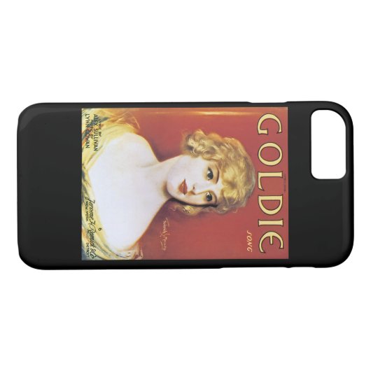 Goldie Song Case-Mate iPhone Case (Achterkant (Horizontaal))